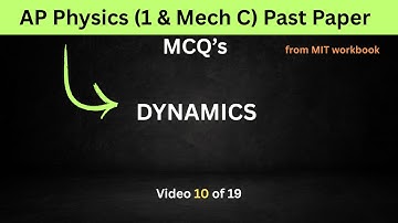 Comparison of forces exerted on block - MIT workbook - AP Physics 1 past paper ques