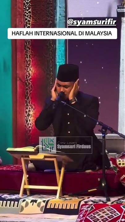 Bikin merinding penampilan dari ustadz Syamsuri Firdaus ketika Haflah di Malaysia..#syamsurifirdaus