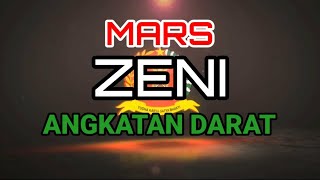 Mars ZENI TNI AD/Lirik 