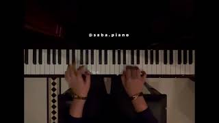 Masoud Sadeghloo - Zade Baroon (piano cover)