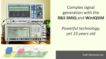 REL #52 Complex signal generation with the R&S SMIQ and WinIQSIM