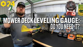 What is a Mower Deck Leveling Gauge and Why You Need One?