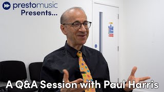 A Q&A Session with Paul Harris: Presto Presents