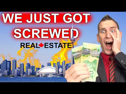 Canada Real Estate Crash - Losing $100k First Time Home Buyer