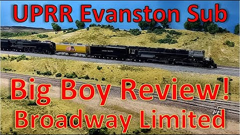 BIG BOY REVIEW - Broadway Limited 4-8-8-4 Big Boy Stealth 4014 w/ ESU Loksound DCC Sound Decoder.