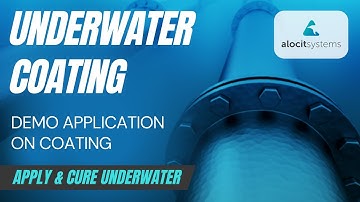 IZOTECK - ALOCIT Underwater Coating (Demo Application on top of coating)