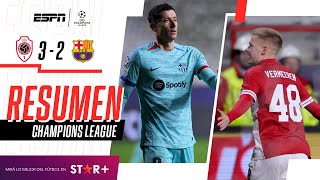 Thumbnail for ¡HISTÓRICO Y AGÓNICO BATACAZO DE LOS BELGAS ANTE LOS CULÉS! | R. Antwerp 3-2 Barcelona | RESUMEN