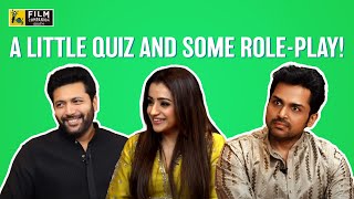 A Little Quiz And Some Role-Play!  | Karthi | Trisha | Jayam Ravi | Mani Ratnam | The Ramya Show