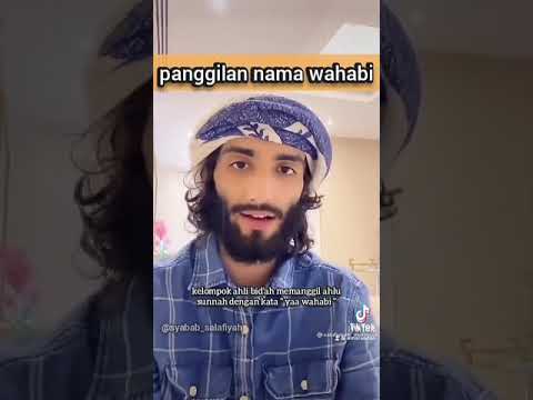 ini arti secara harfiah wahabi... antal wahhab...