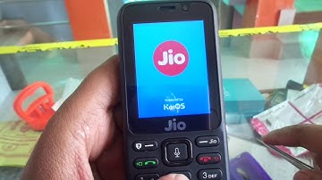 JIO phone F30C   hard reset (2018)