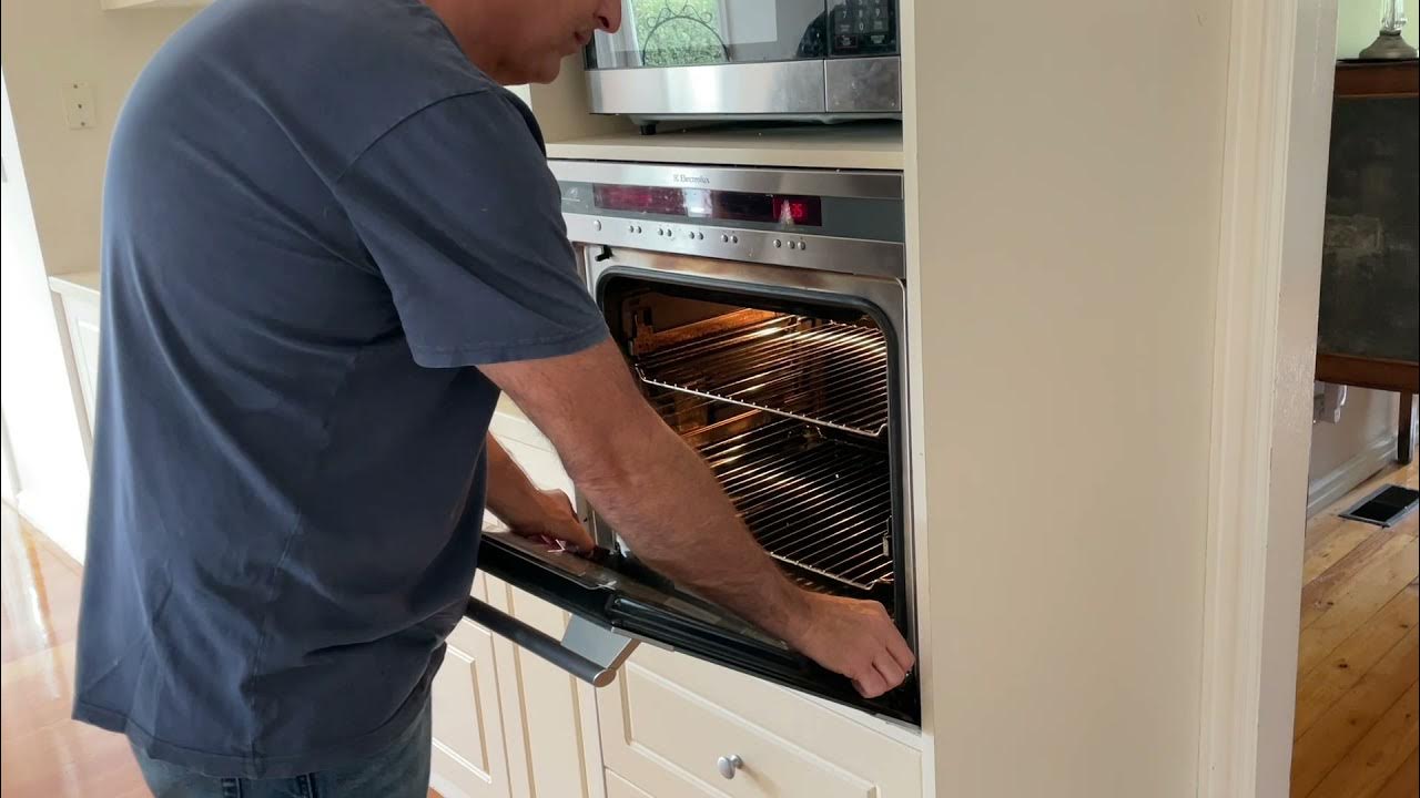 Fix Electrolux oven door not closing properly YouTube