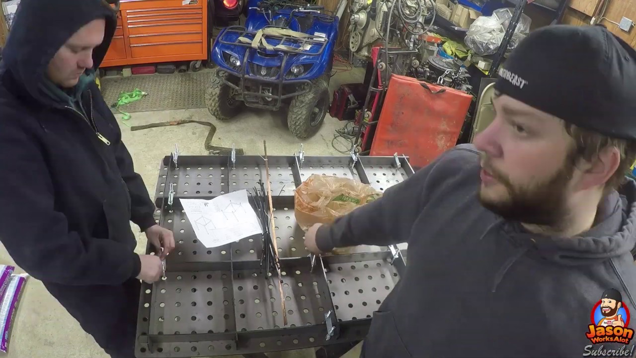 Assembling and Welding the Certiflat Welding Table!!