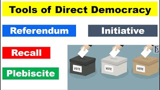 Tools of Direct Democracy | Referendum | Initiative | Recall | Plebiscite