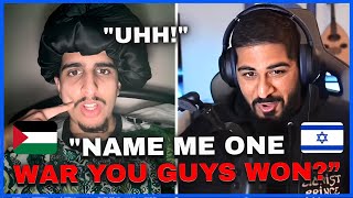 Palestinian Threatens To INVADE Israel, Israeli Jew TEACHES Him A Lesson in Respect!
