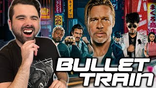 BULLET TRAIN IS FANTASTIC! Bullet Train Movie Reaction FIRST TIME WATCHING! THOMAS THE TANK ENGINE