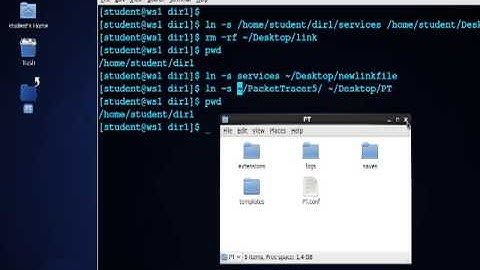 Working with Link Files (Linux Shortcuts)