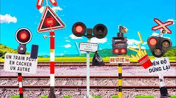 The Meticulously Neat Railroad Crossing That