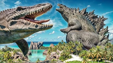 Colossal Godzilla Crushes Supermassive Mosasaurus
