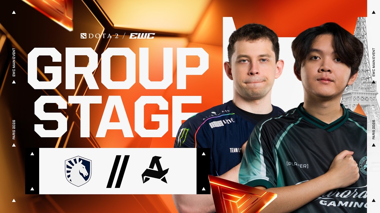 [FIL] Team Liquid vs Aurora (BO2) | Esports World Cup 2026 Group Stage Day 5