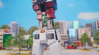 MG Thunderbolt Full Armor Gundam Ver Ka Stop Motion Build