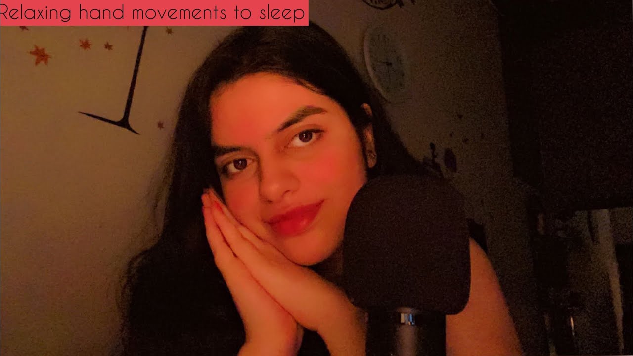 ASMR relaxing hand movements+ X marks the spot trigger to sleep! - YouTube