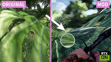 Far Cry 3 Remastered Graphics Comparison | Ray Tracing 4K Texture Mod vs Original Gameplay