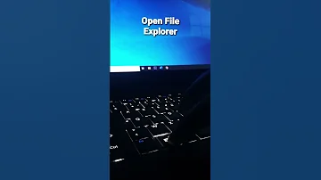 إختصار فتح مستكشف الملفات Open File Explorer Shortcut 