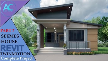 SEEMES House | Part 7 | Complete Step By Step Project | Revit and Twinmotion Tutorial