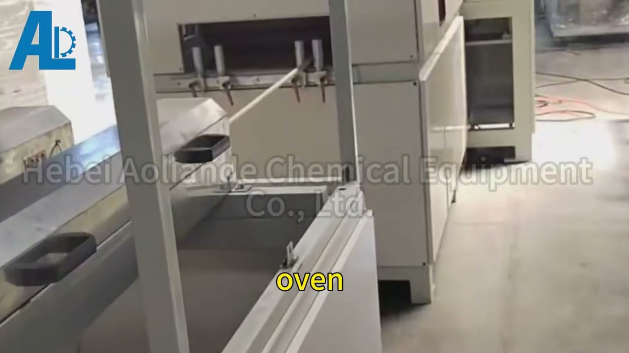 Fiberglass rebar machine