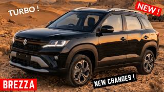 2026 Maruti Suzuki Brezza Facelift New Launch SUV - Price Turbo CNG Interiors All Features