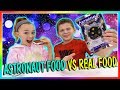 ASTRONAUT VS REAL FOOD SWITCH UP | We Are The Davises ASTRONAUT VS REAL FOOD SWITCH UP | We Are The Davises