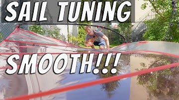 Secrets of Sail Tuning, skin tension - Wojtek Brzozowski Windsurfing