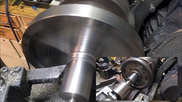 “Scratch “ build horizontal model steam engine. Part38. Flywheel. 