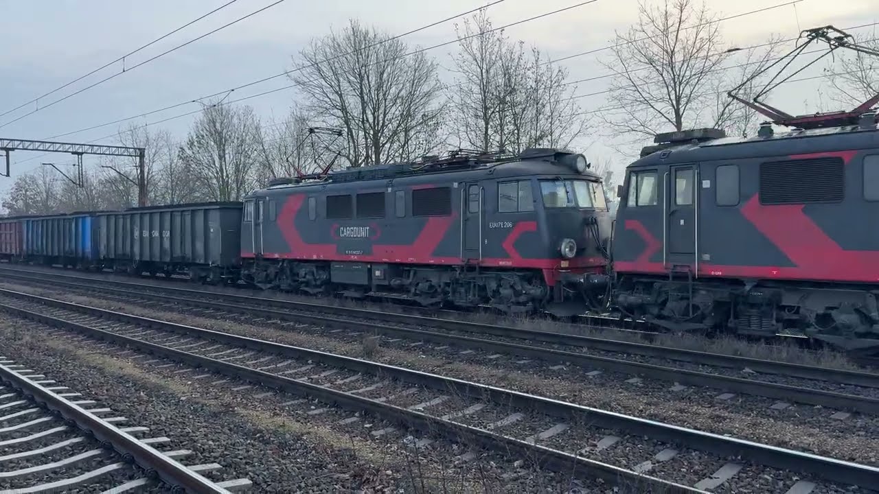 EU07-199+EU07E-206 w kierunku Zdzieszowic 02.2026 Kędzierzyn-Koźle