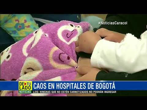 En Hospital Infantil San José, niños son atendidos en sillas y comparten camas
