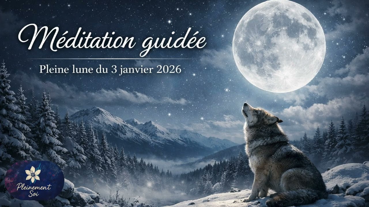 Méditation guidée - Pleine Lune du Loup du 3 janvier 2026