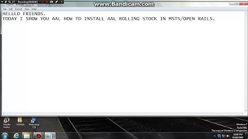 How To Install All Rolling Stock In One Time In Msts/Open Rails