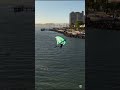 Wing Foil no canal do Porto