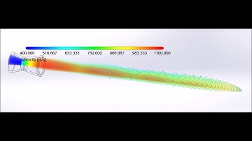 SolidWorks Flow Simulation: Shock Diamonds and Mach Disks