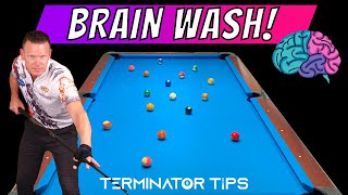 POOL DRILL: | "BRAINWASH" ~ The BEST 8-Ball Pattern Drill Ever! screenshot 2