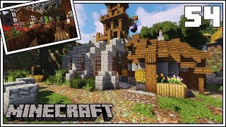 The Village Greenhouse Episode 54 Minecraft 1 13 2 Survival Let S Play Cmc Distribution English