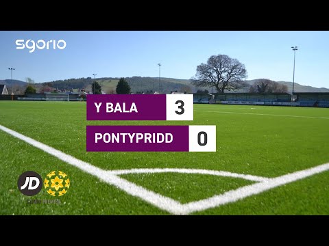 Bala Town Pontypridd Goals And Highlights