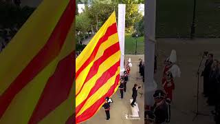 100.000 euros para una señera gigante... y con ilegalidad porque no va junto con bandera de España