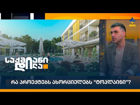 რა პროექტებს ახორციელებს \"ტოპლაინი”?