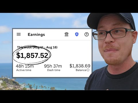 I delivered food for 95 hours and made $1850