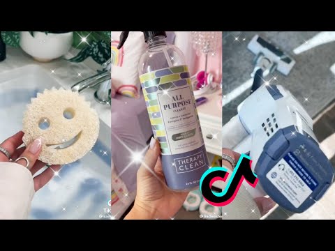 house cleaning and organizing motivation tiktok compilation 🍋🥝