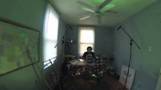 Portugal. The Man- Purple Yellow Red and Blue Drum Cover