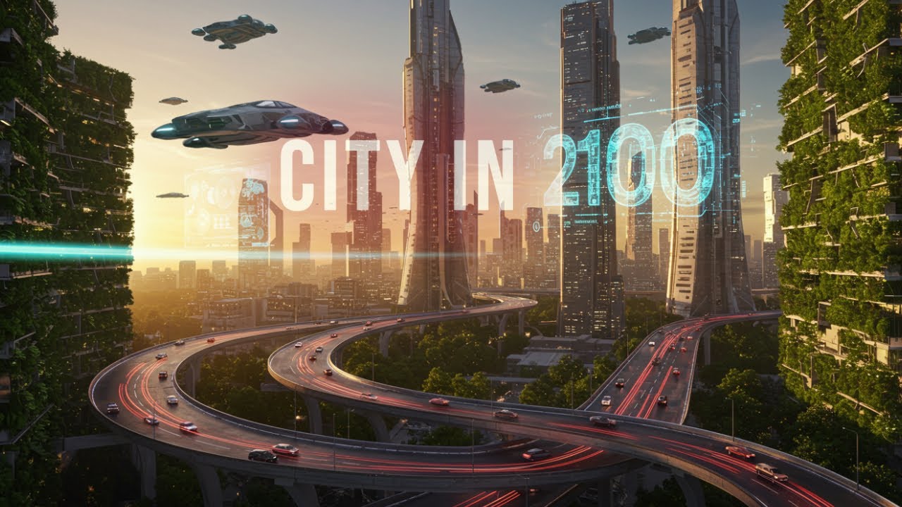 This Is What Cities Will Look Like in 2100 😱 AI Future Scenes