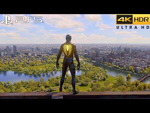 Spider-Man 2 (PS5) 4K 60FPS HDR + Ray tracing Gameplay - (Full Game 100%)