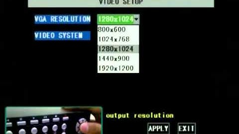 Resolution Fix for 9000 Series DVRs